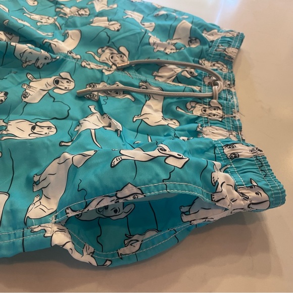 MC2 Saint Barth Mens Gustavia Happy Dog Swim Shorts - Picture 2 of 6